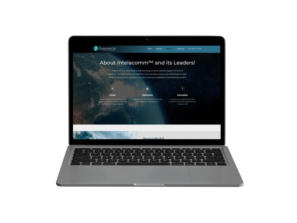 Intelacomm Website Design & Development