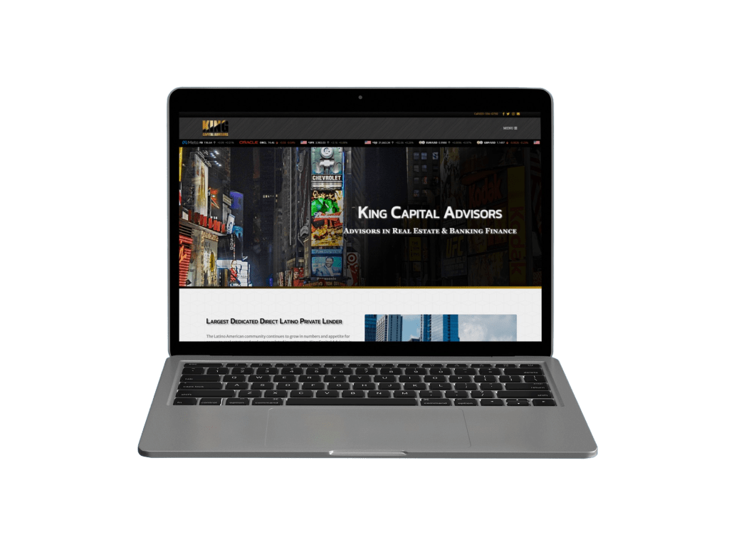 KingCapAdvisors Website Design & Development